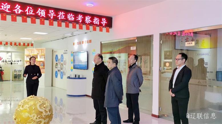 白塔区当局副区长赵震莅临9091美高梅信息调研领导